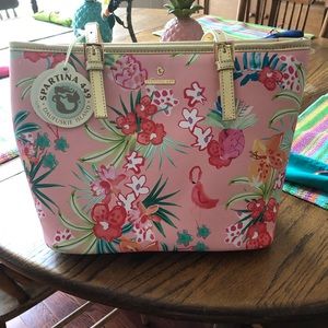 Spartina 449 Daufuskie island tote bag
